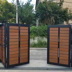 sliding folding gate