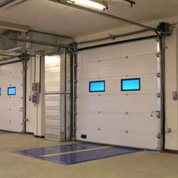 Industrial Sectional Door heavy duty for factories and logistics units