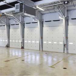Insulated Sectional Door for temperature controlled warehouse and cold storage